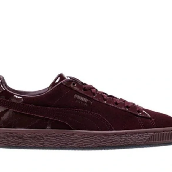 Puma Women's Burgundy Sneakers - Picture 7 of 9